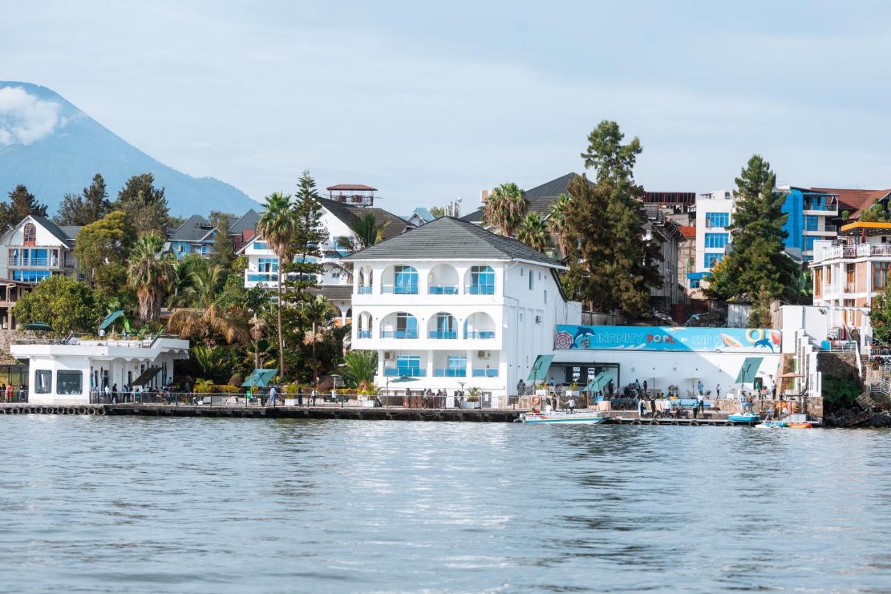 Cap Kivu Hotel غوما المظهر الخارجي الصورة